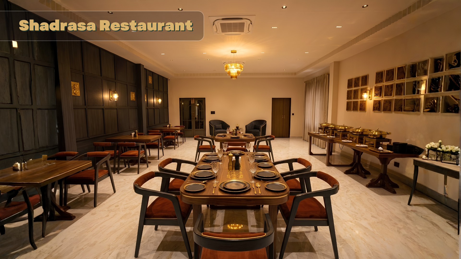 Shadrasa restaurant interior